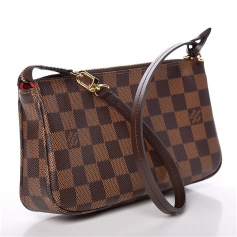 louis vuitton pochette accessories damier ebene|louis vuitton neonoe damier ebene.